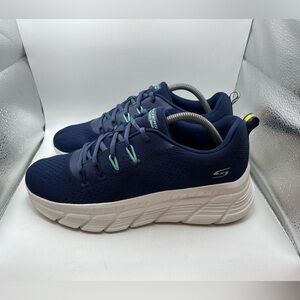 Skechers Bobs Flex women’s blue sneakers size 10
